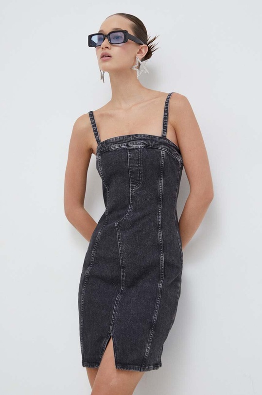 Karl Lagerfeld Jeans sukienka casual szary 240J1300