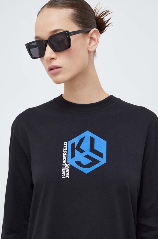 Karl Lagerfeld Jeans sukienka czarny 240J1304