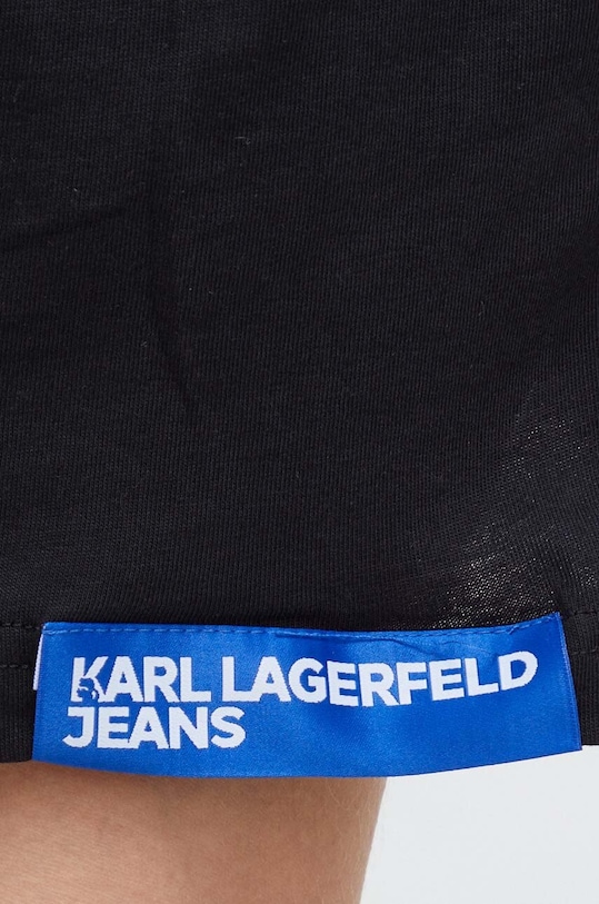 Karl Lagerfeld Jeans sukienka 240J1304 czarny