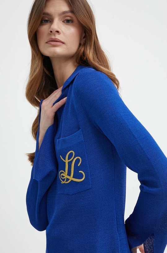 Luisa Spagnoli vestito RUNWAY COLLECTION blu 58347