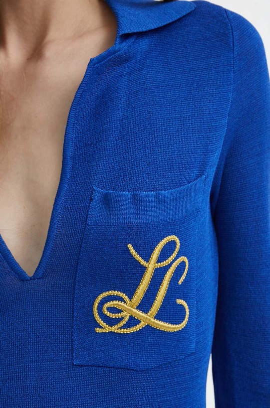 Luisa Spagnoli vestito RUNWAY COLLECTION 58347 blu