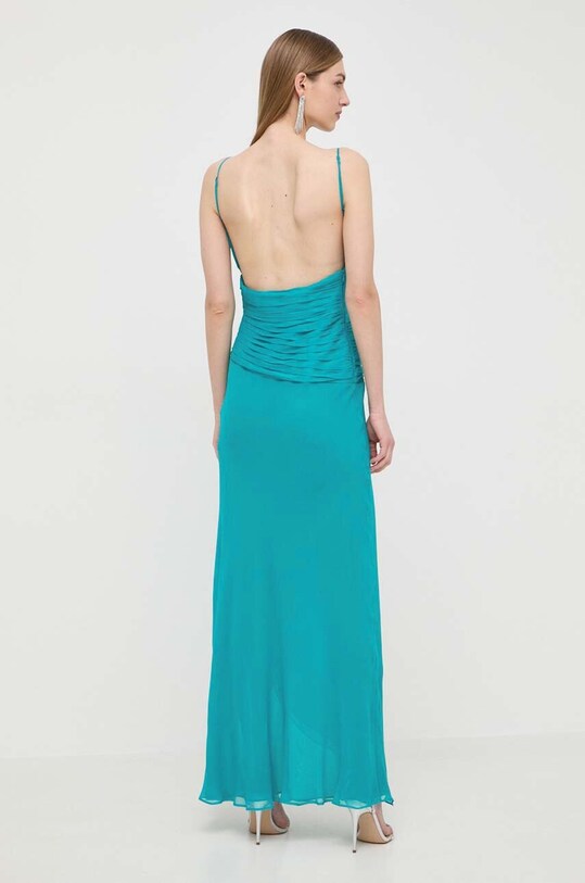 Îmbrăcăminte Luisa Spagnoli rochie de matase PINCIO 540715 turcoaz