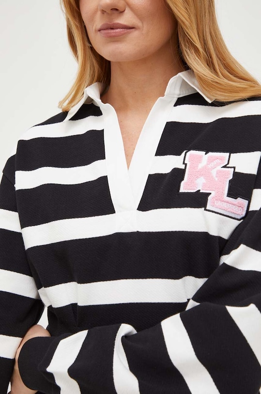 Karl Lagerfeld sukienka 240W1360 czarny