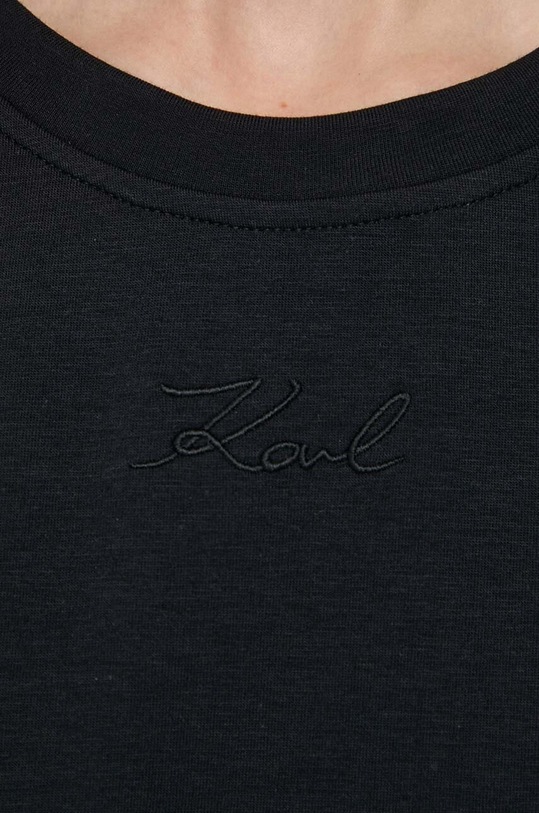 Φόρεμα Karl Lagerfeld 240W1353 μαύρο