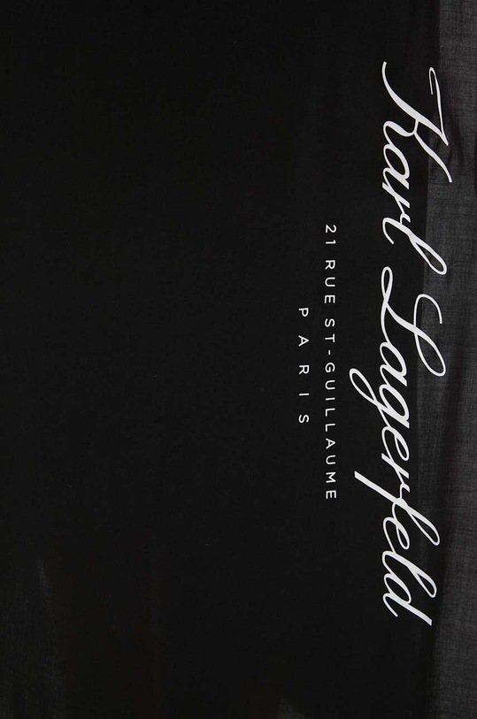 Karl Lagerfeld rochie de plaja 240W2264 negru