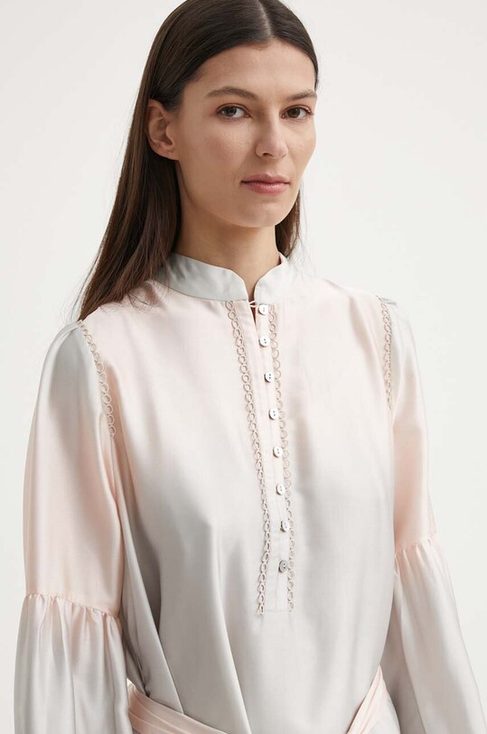 Bruuns Bazaar sukienka FadingBBChalinas beżowy BBW3843
