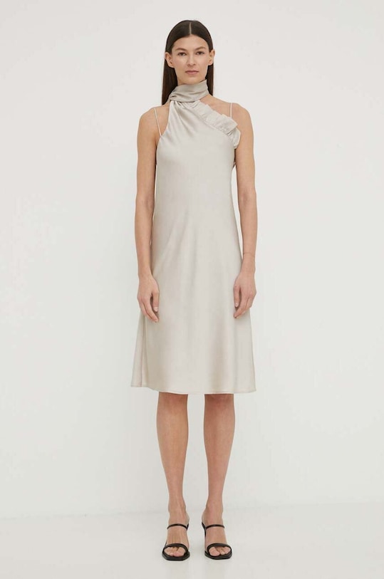 Šaty Bruuns Bazaar AcaciaBBNellie dress BBW3866 béžová SS24