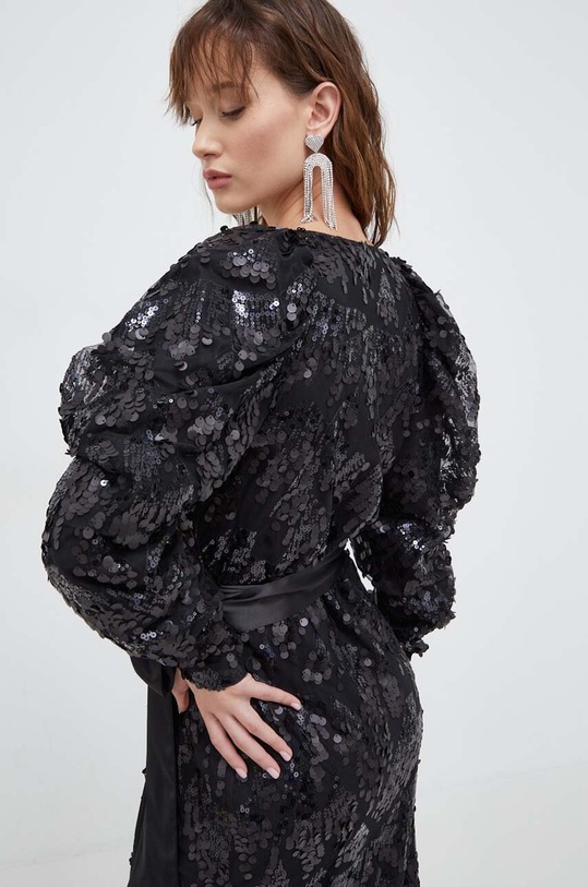 Rotate sukienka 112047000 czarny