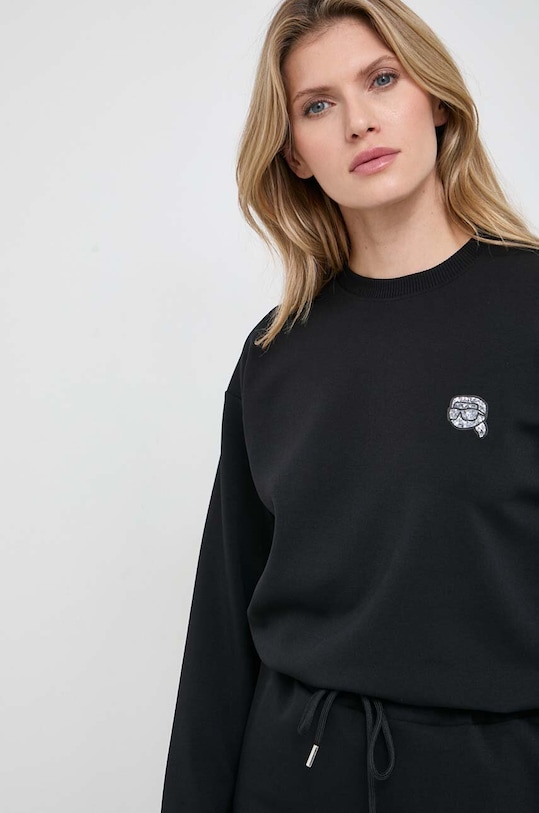 Karl Lagerfeld sukienka czarny 240W1352