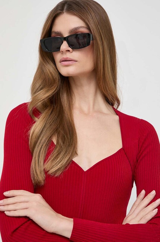Karl Lagerfeld sukienka 240W1334 czerwony