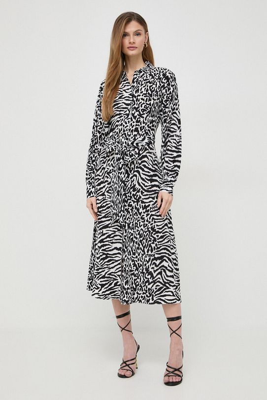 Karl Lagerfeld rochie fixat negru 240W1300