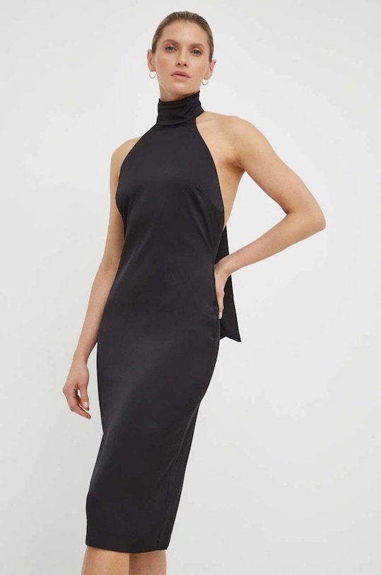 Karl Lagerfeld ruha 240W1307 fekete SS24