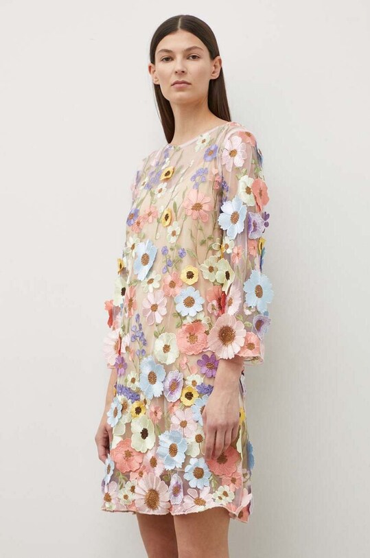 Bruuns Bazaar ruha CardamineBBKeira dress háromnegyedes többszínű BBW3788
