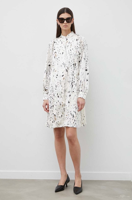 Bruuns Bazaar rochie AcaciaBBPhila dress BBW3865 bej SS24