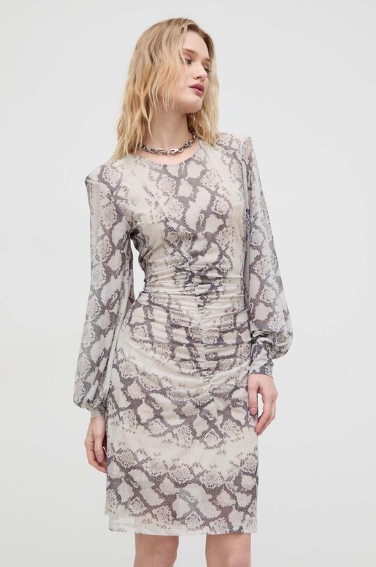 Bruuns Bazaar rochie mini bej BBW3871