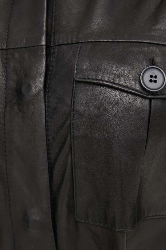 Kožené šaty Bruuns Bazaar BBW3884