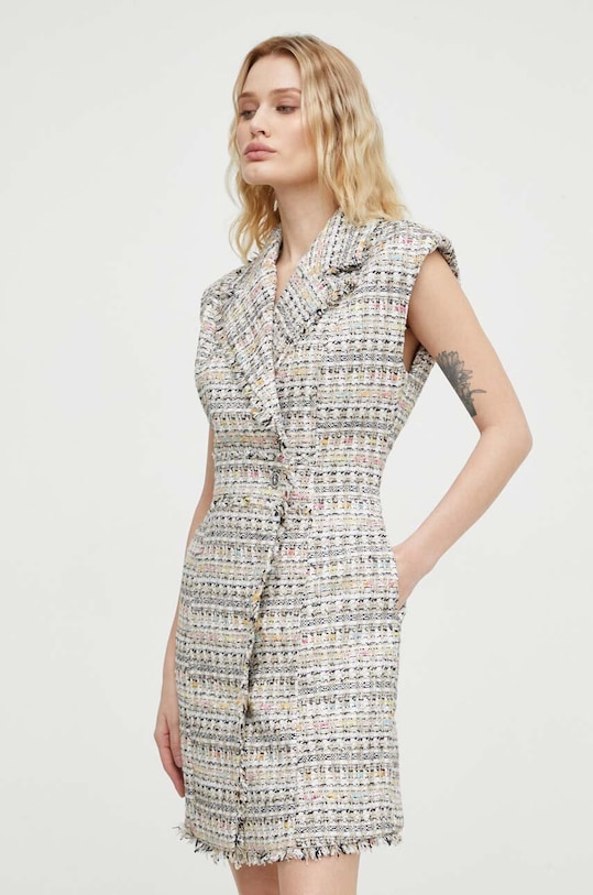 Bruuns Bazaar rochie mini bej BBW3893