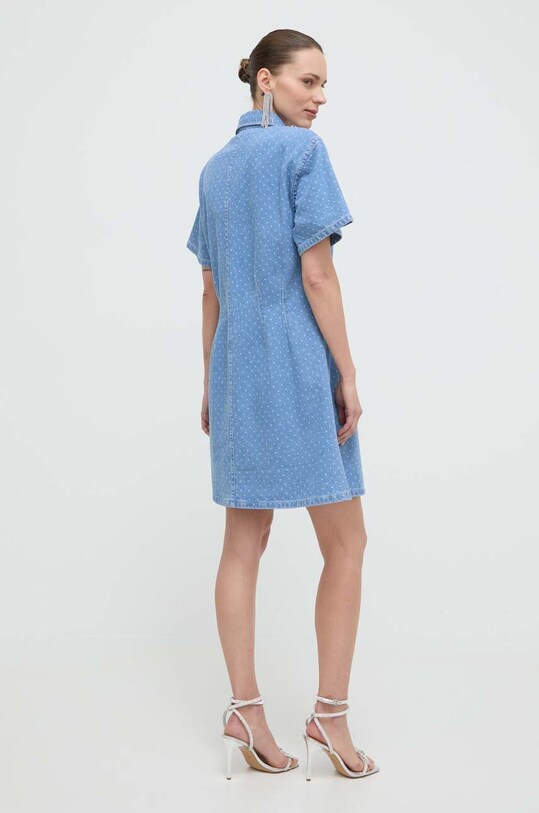 Одяг Джинсова сукня Custommade 999449457 блакитний