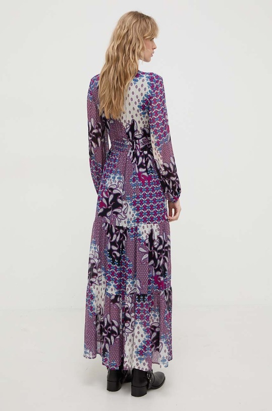 Îmbrăcăminte BA&SH rochie din amestec de matase 1E24BOSS multicolor