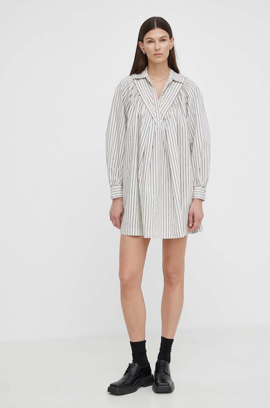 BA&SH rochie FADIA 1E24FADI bej SS24