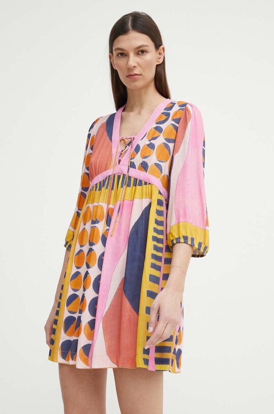 Рокля BA&SH MYRIEM вискоза многоцветен 1E24MYRI