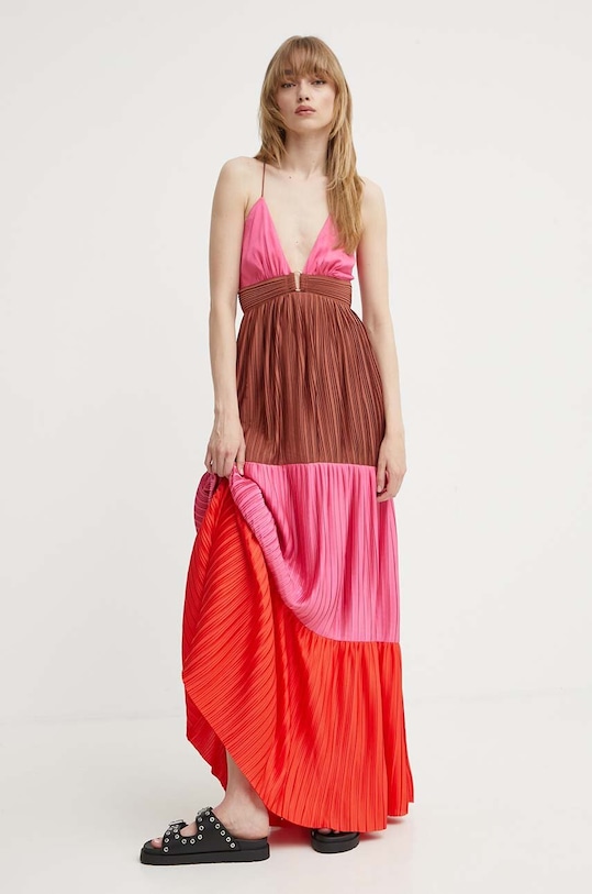 BA&SH rochie WESTA 1E24WEST multicolor SS24