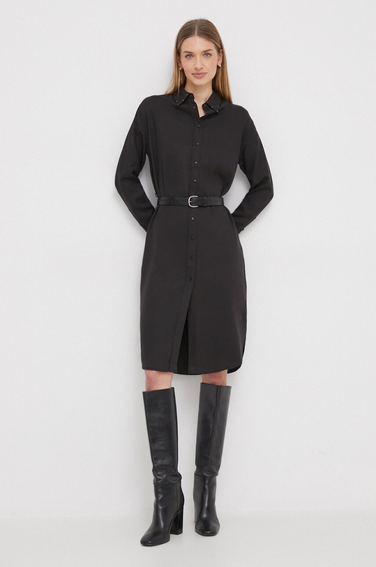 Šaty Pepe Jeans AGNES PL953441 černá SS24