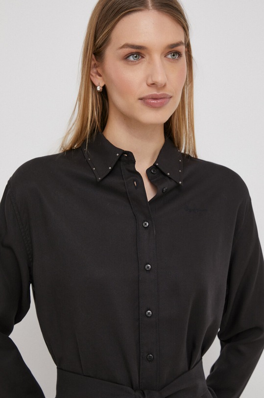Šaty Pepe Jeans AGNES černá PL953441