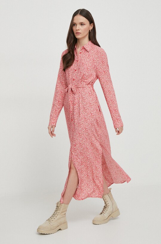 Платье Pepe Jeans BROOKE узор красный PL953447