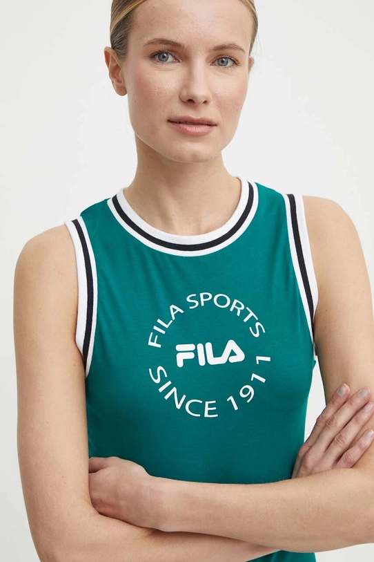 Fila sukienka Lublin zielony FAW0759