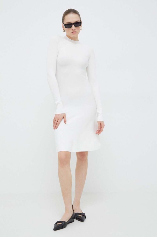 Max Mara Leisure sukienka 2416321017600 beżowy SS24