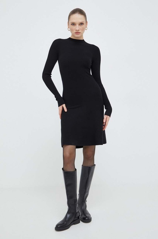 Max Mara Leisure sukienka 2416321017600 czarny SS24