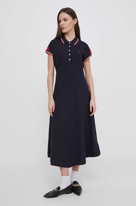 Îmbrăcăminte Tommy Hilfiger rochie WW0WW41269 bleumarin