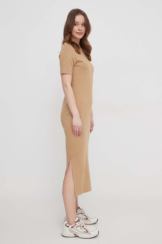 Tommy Hilfiger sukienka WW0WW41274 beżowy SS24