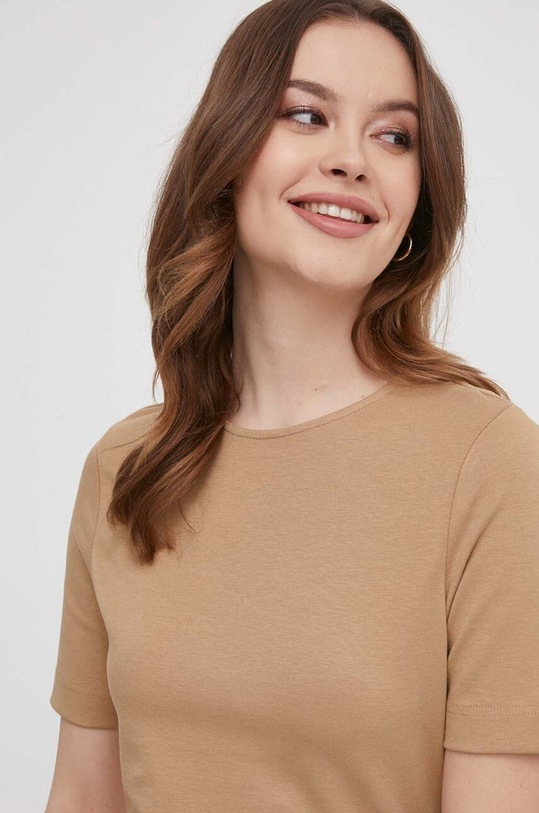 Tommy Hilfiger sukienka beżowy WW0WW41274