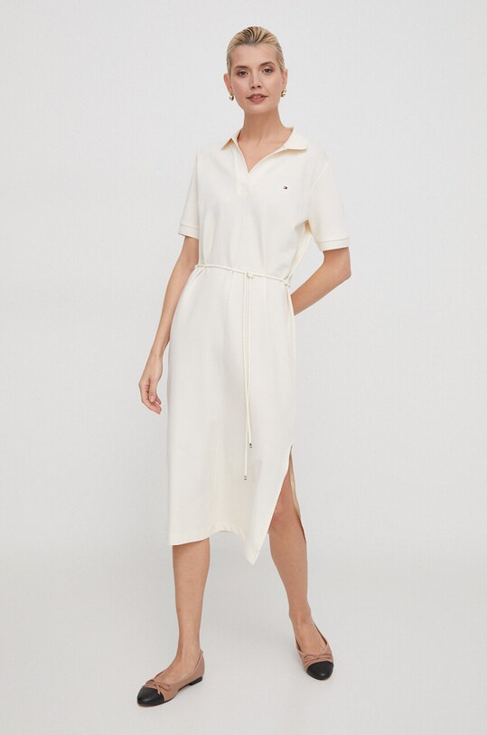 Платье Tommy Hilfiger WW0WW41278 бежевый SS24