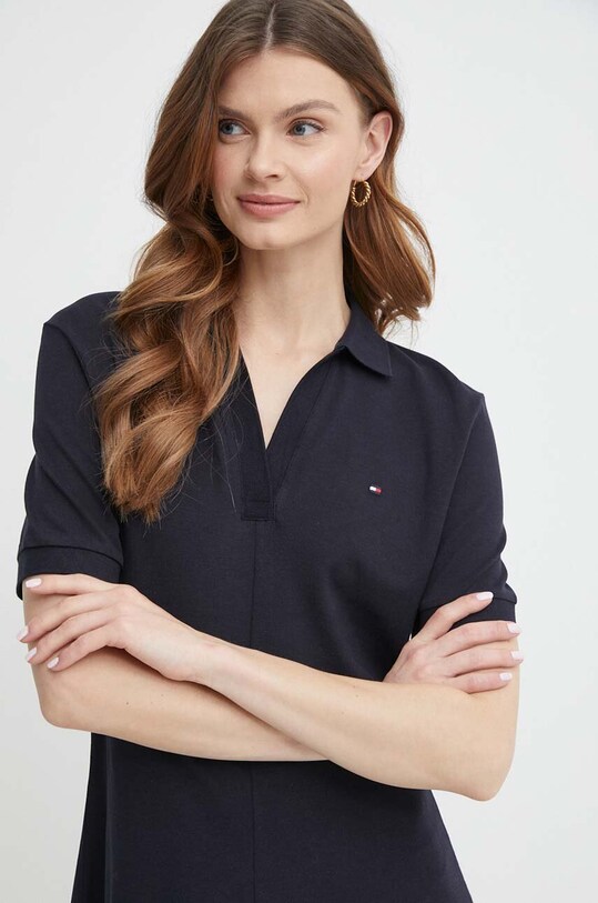 Tommy Hilfiger sukienka granatowy WW0WW41567