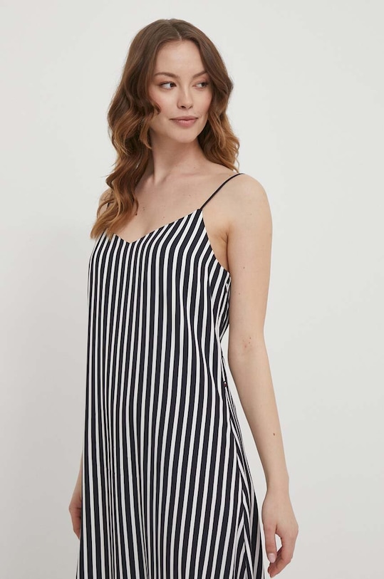 Šaty Tommy Hilfiger námořnická modř WW0WW41780