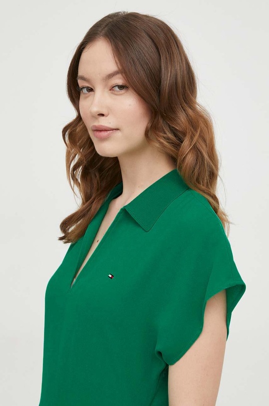 Φόρεμα Tommy Hilfiger πράσινο WW0WW41868