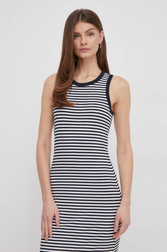 Šaty Tommy Hilfiger WW0WW41996 námořnická modř