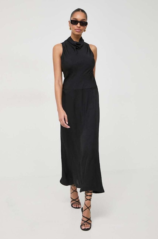 Ivy Oak sukienka IO117601 czarny SS24