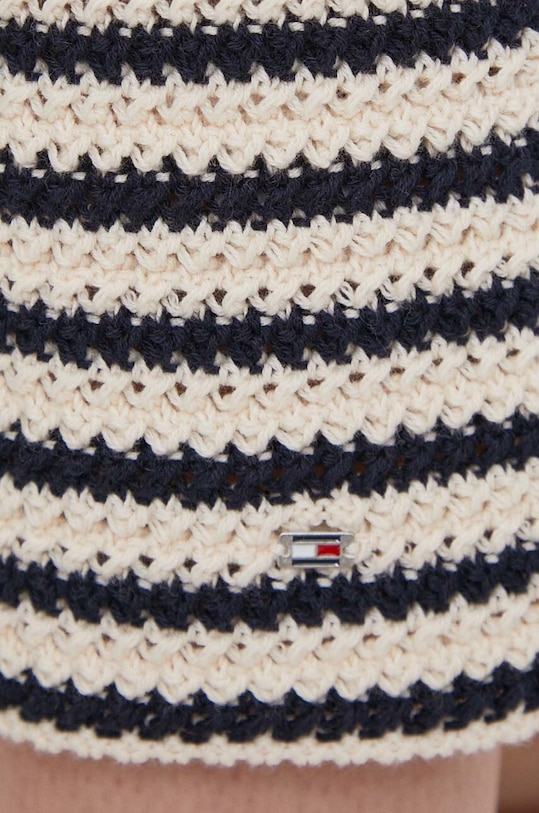 Šaty Tommy Hilfiger WW0WW41440 tmavomodrá