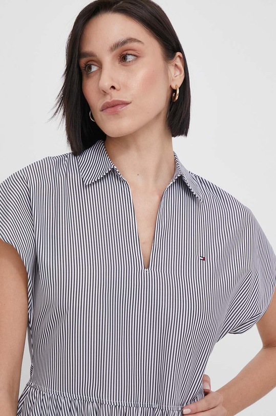 Φόρεμα Tommy Hilfiger WW0WW41593 λευκό