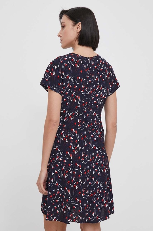 Odzież Tommy Hilfiger sukienka WW0WW42441 granatowy