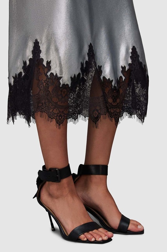 Šaty AllSaints Ophelia šedá WD222Z