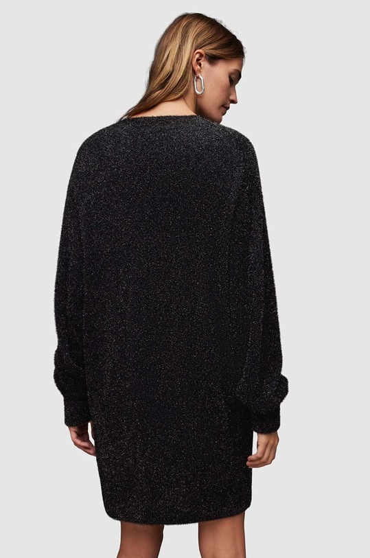 Šaty AllSaints Dazzle černá WD267X