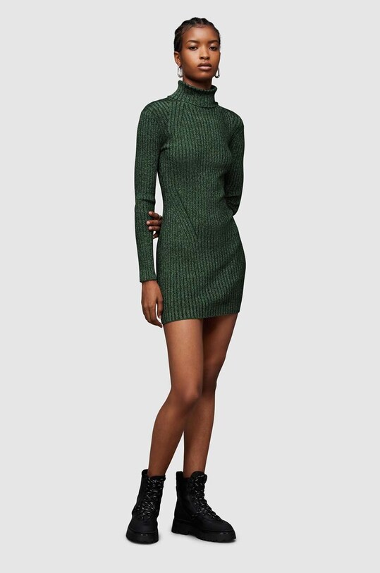 Îmbrăcăminte AllSaints rochie Juliette WD269Z verde