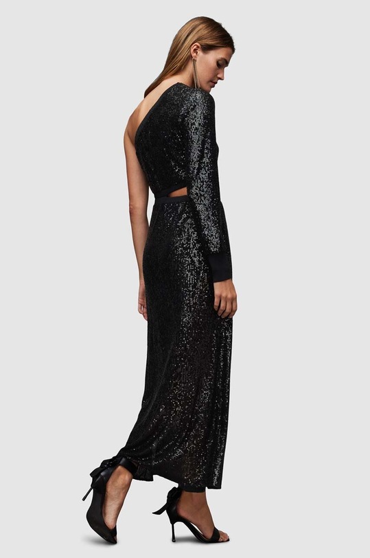 AllSaints rochie Daisy negru WD270Z