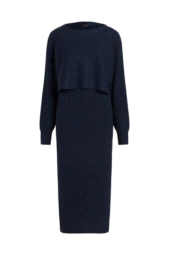 Vunena haljina i pulover AllSaints Margot WD294Z
