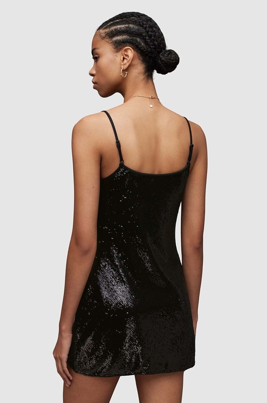 AllSaints sukienka Haddi czarny WD311Y